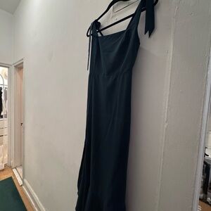 Lulu's Teal Midi Dress